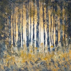 <strong>№ 277 - IM DICKICHT III</strong> <br>30 x 40 cm